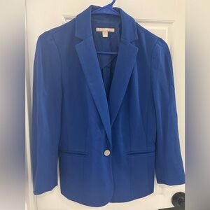 Womens Cobalt Blue Banana Republic Blazer